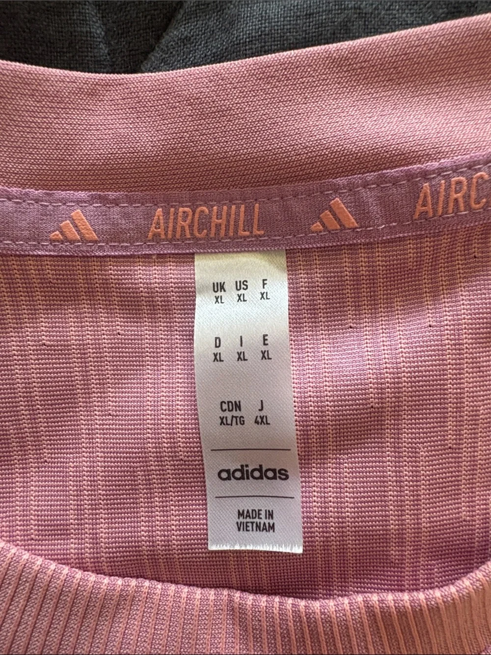 adidas Men’s Light Pink Tennis Athletic Short Sleeve Tee